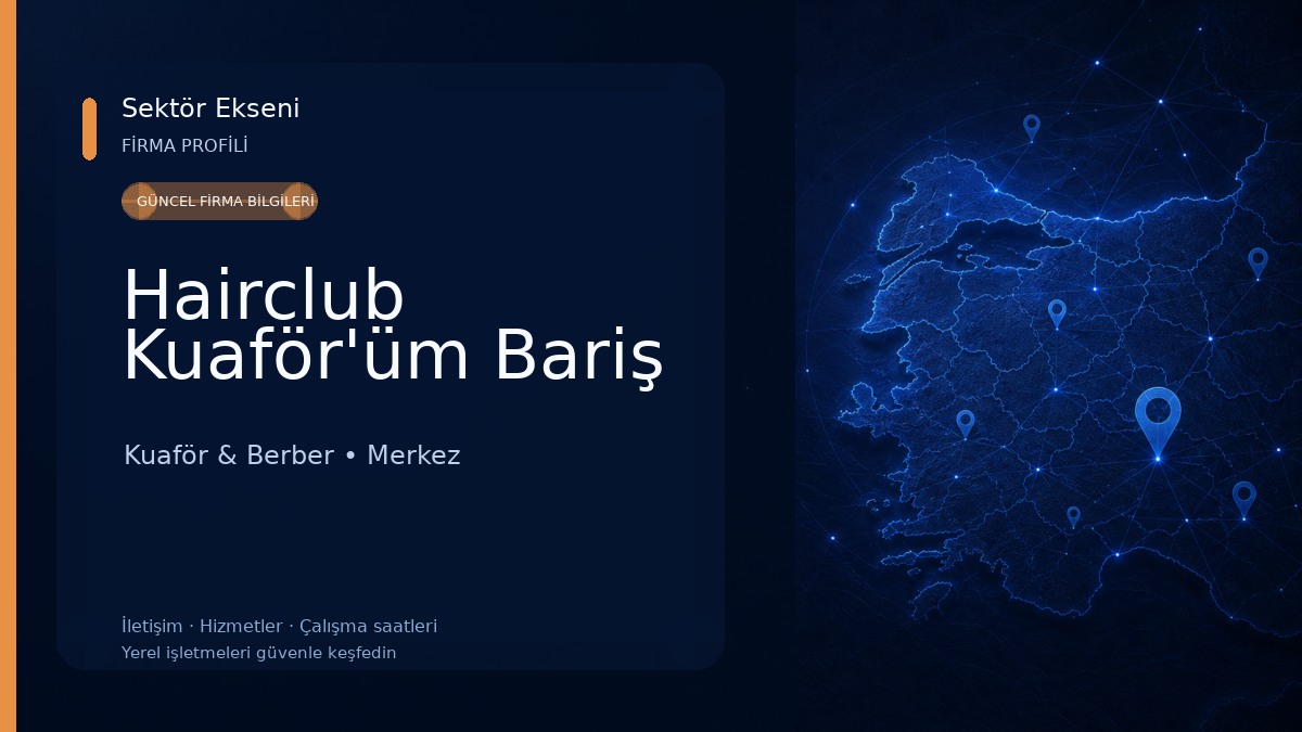 Hairclub Kuaför'üm Bariş Kuaför & Berber