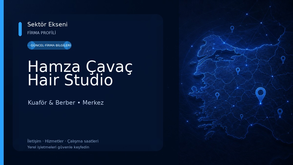 Hamza Çavaç Hair Studio 