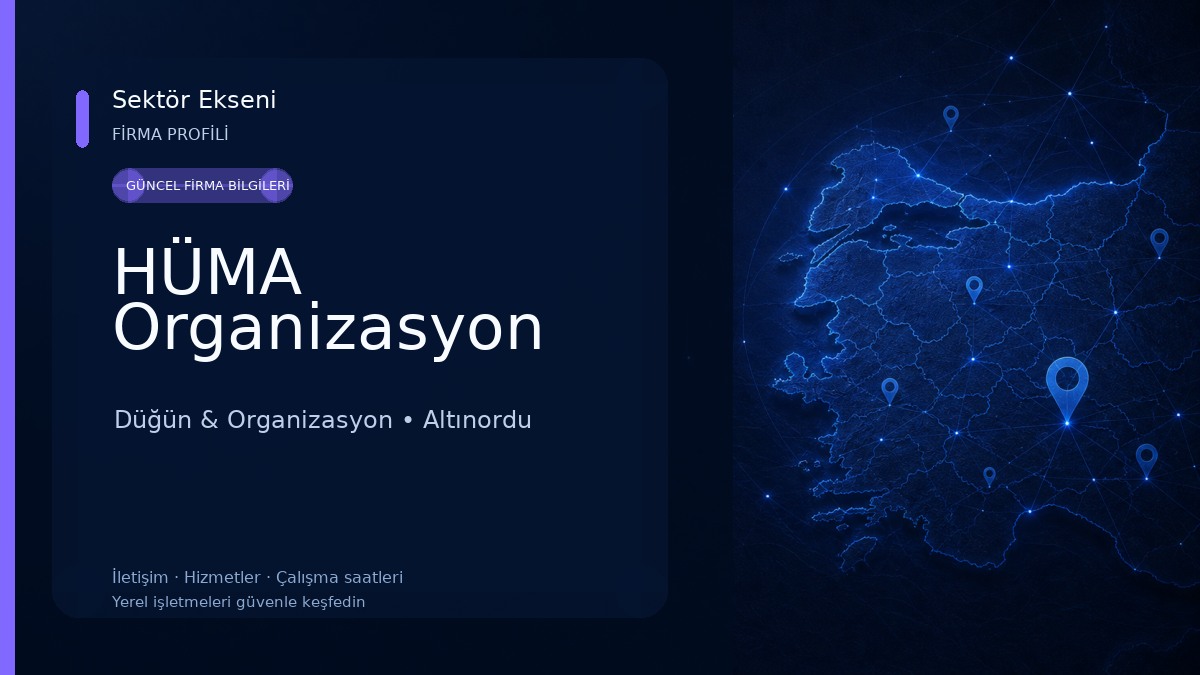 HÜMA Organizasyon Düğün & Organizasyon