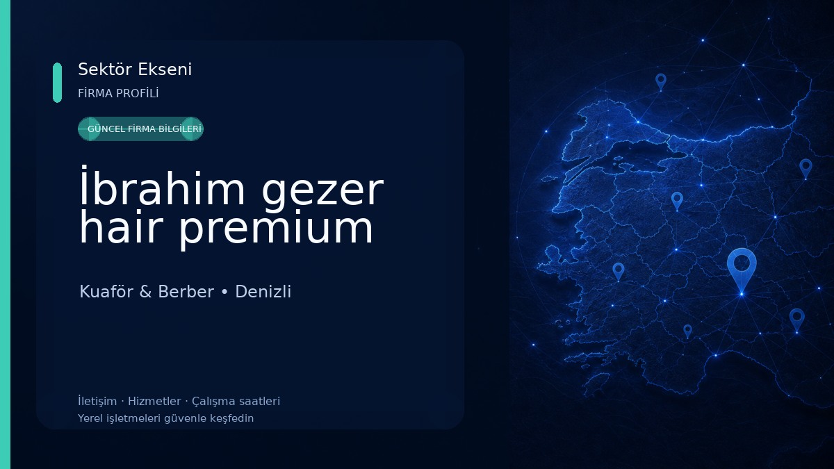 İbrahim gezer hair premium Kuaför & Berber