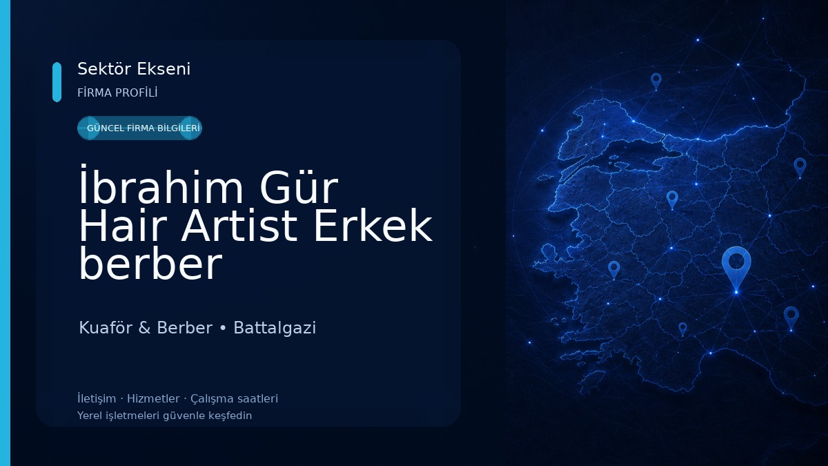 İbrahim Gür Hair Artist Erkek berber Kuaför & Berber