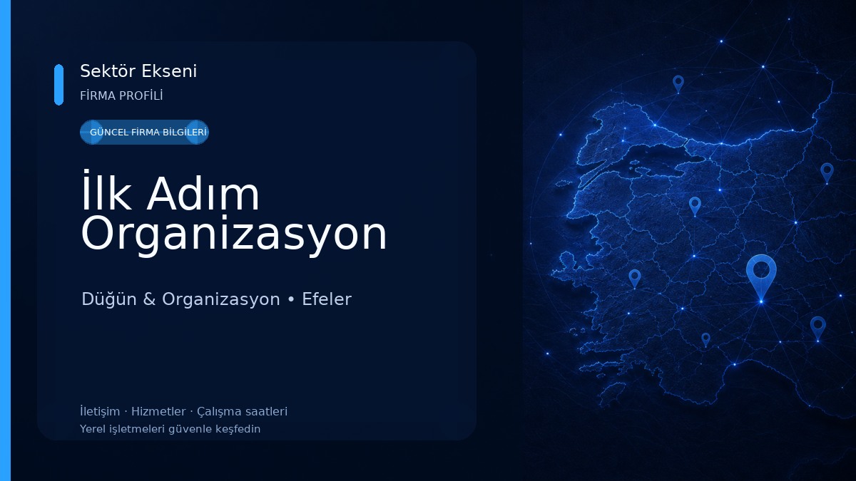 İlk Adım Organizasyon Düğün & Organizasyon