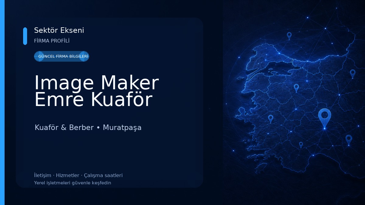 Image Maker Emre Kuaför