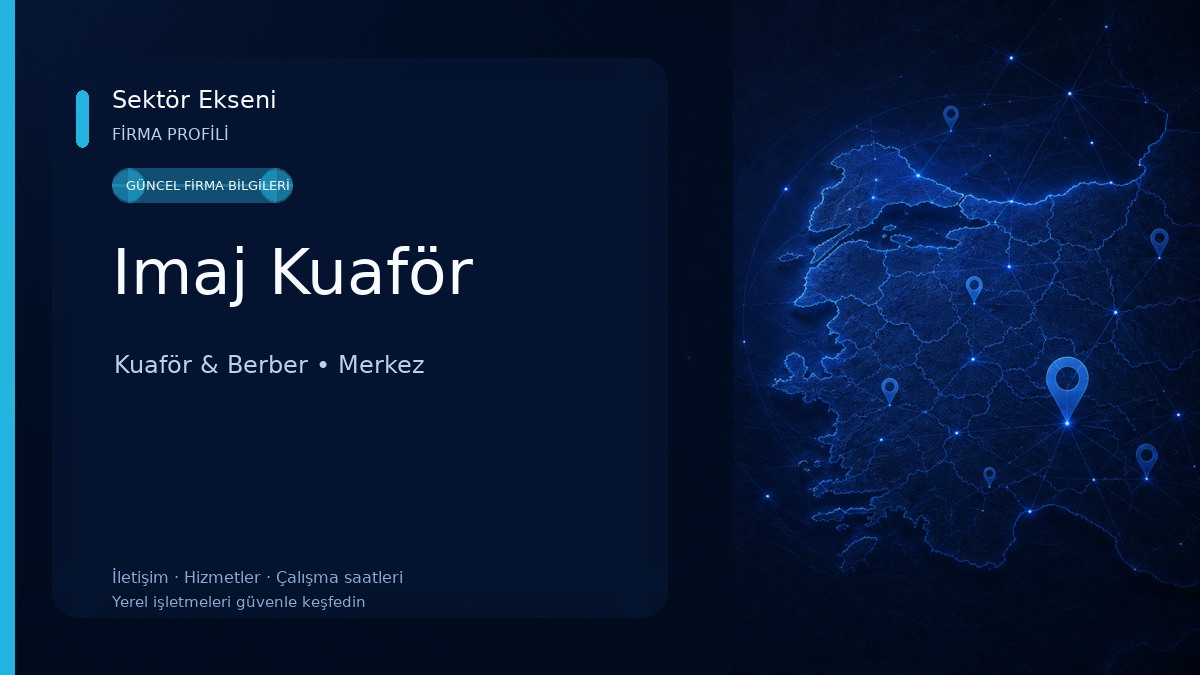Imaj Kuaför Kuaför & Berber