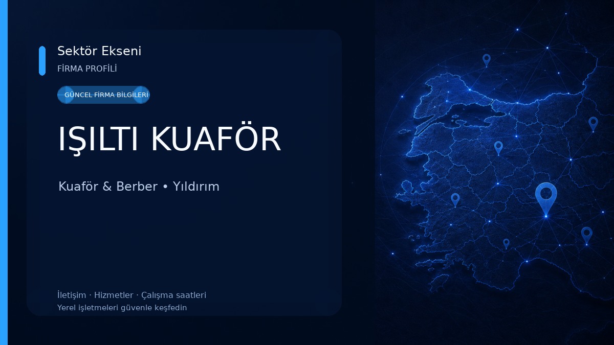 IŞILTI KUAFÖR Kuaför & Berber