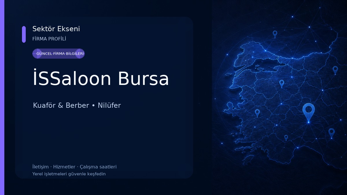 İSSaloon Bursa Kuaför & Berber