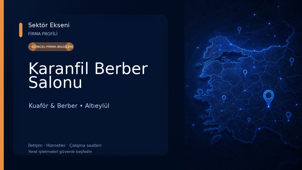 Karanfil Berber Salonu Kuaför & Berber