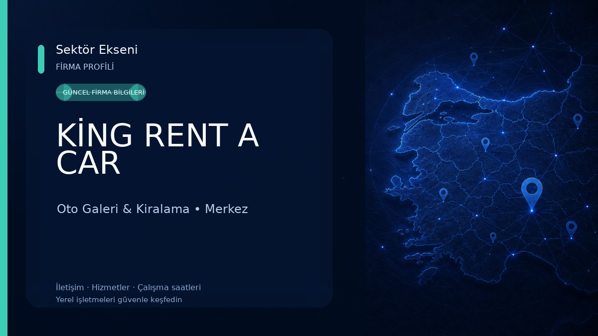 KİNG RENT A CAR Oto Galeri & Kiralama