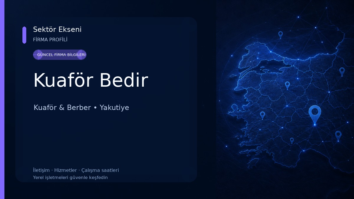 Kuaför Bedir Kuaför & Berber