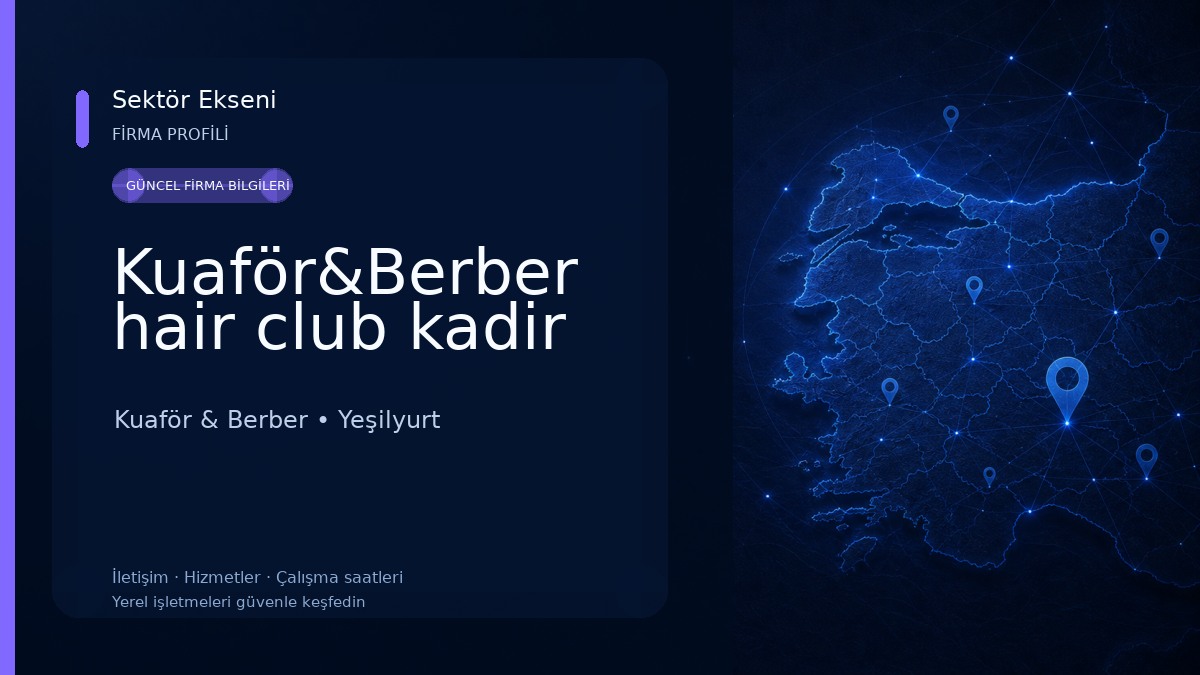 Kuaför&Berber hair club kadir Kuaför & Berber