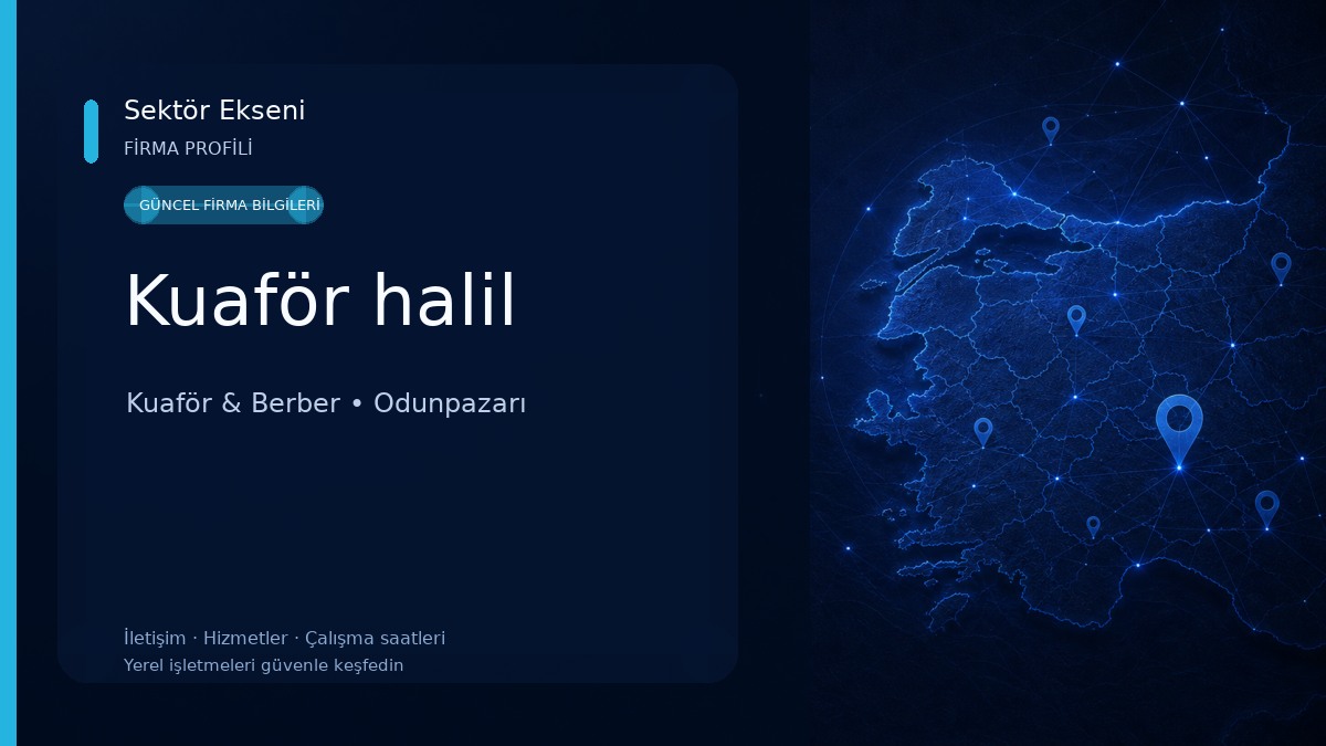 Kuaför halil Kuaför & Berber