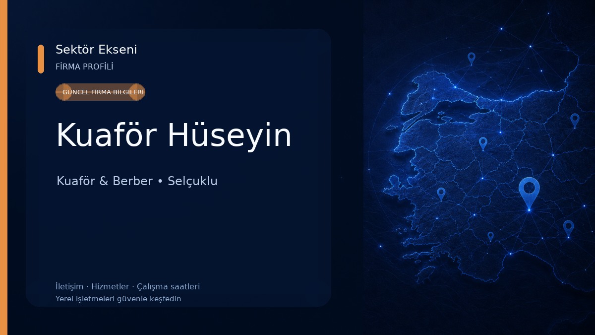 Kuaför Hüseyin Kuaför & Berber