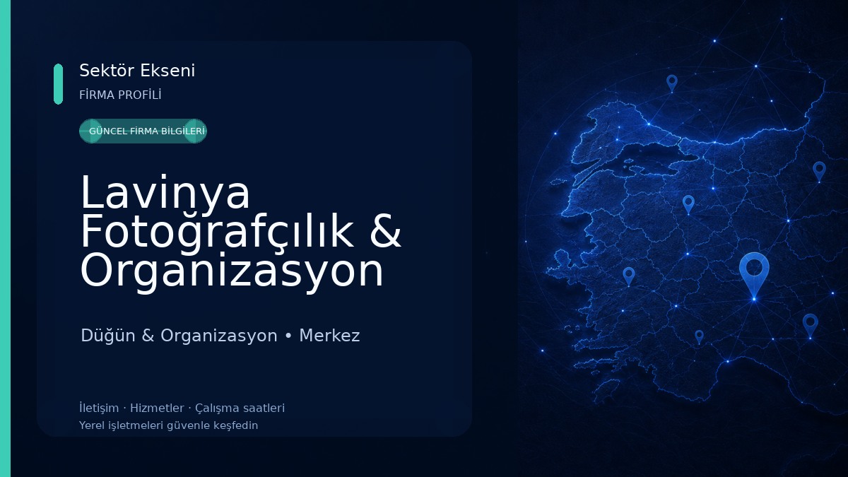 Lavinya Fotoğrafçılık & Organizasyon 
