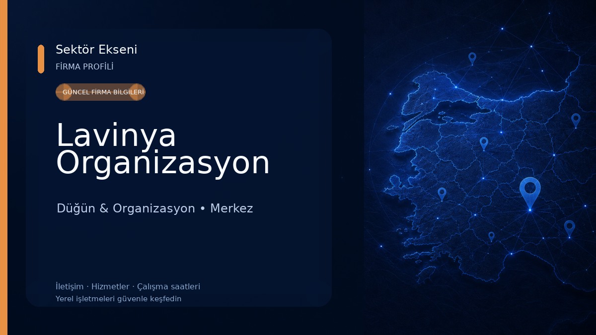 Lavinya Organizasyon Düğün & Organizasyon