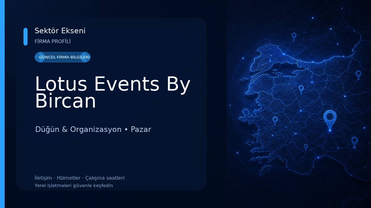 Lotus Events By Bircan 