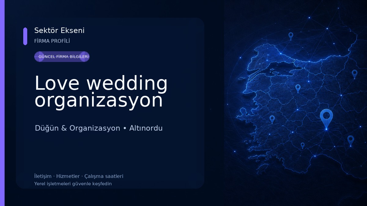 Love wedding organizasyon Düğün & Organizasyon