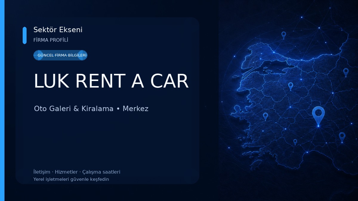 LUK RENT A CAR Oto Galeri & Kiralama