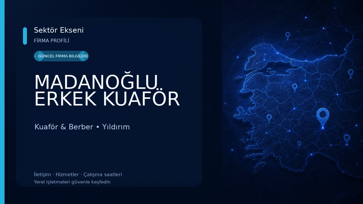 MADANOĞLU ERKEK KUAFÖR 
