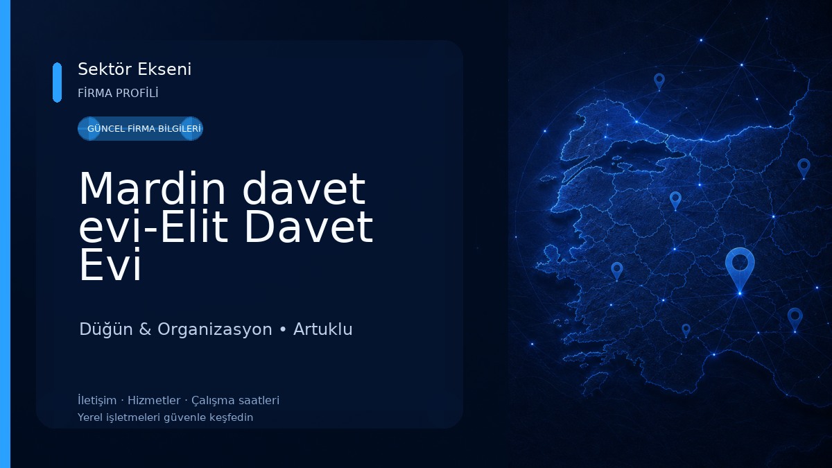 Mardin davet evi-Elit Davet Evi 