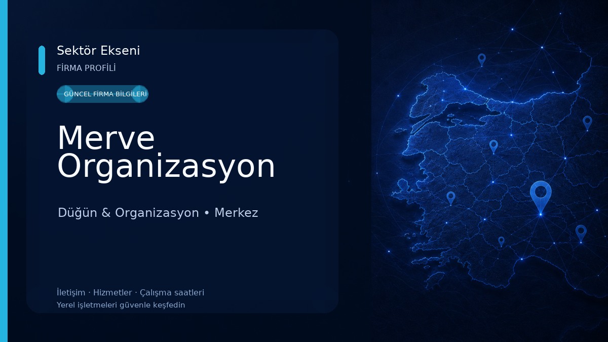 Merve Organizasyon 