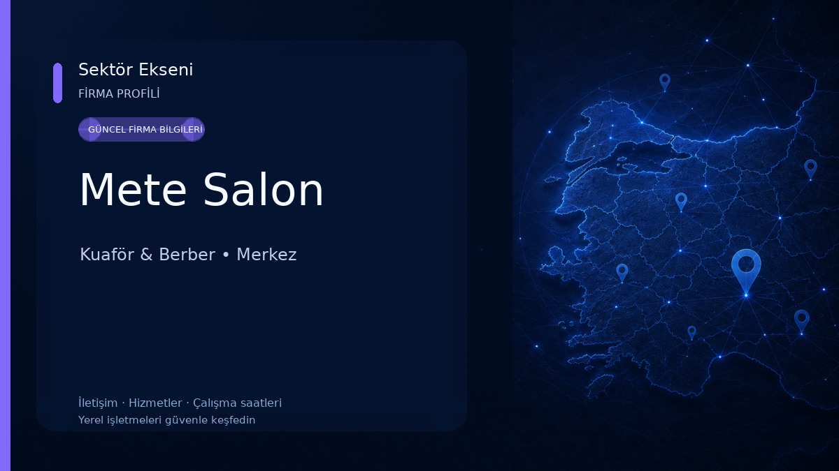 Mete Salon
