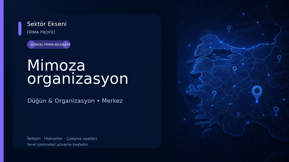 Mimoza organizasyon 