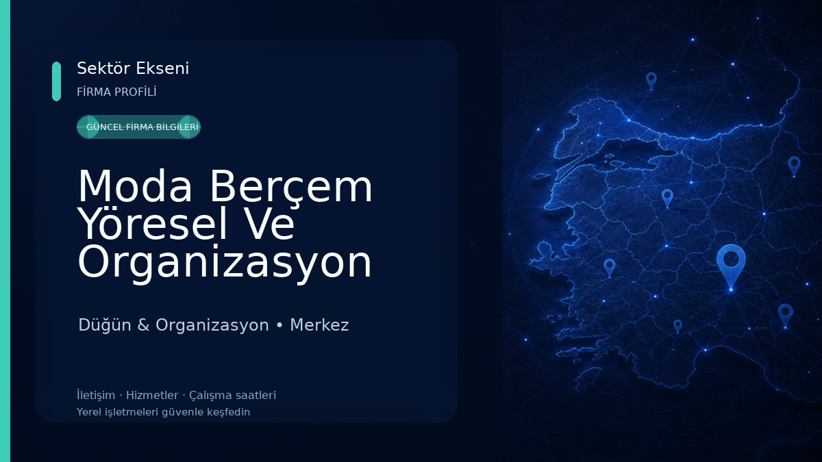 Moda Berçem Yöresel Ve Organizasyon Salonu 