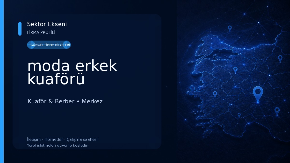 moda erkek kuaförü Kuaför & Berber
