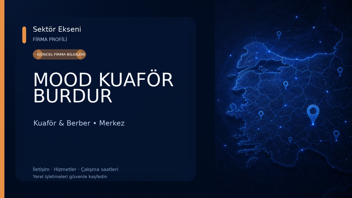 MOOD KUAFÖR BURDUR