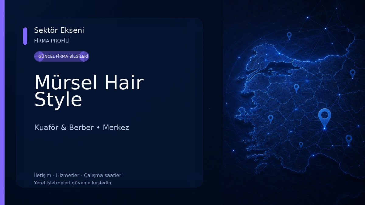 Mürsel Hair Style 