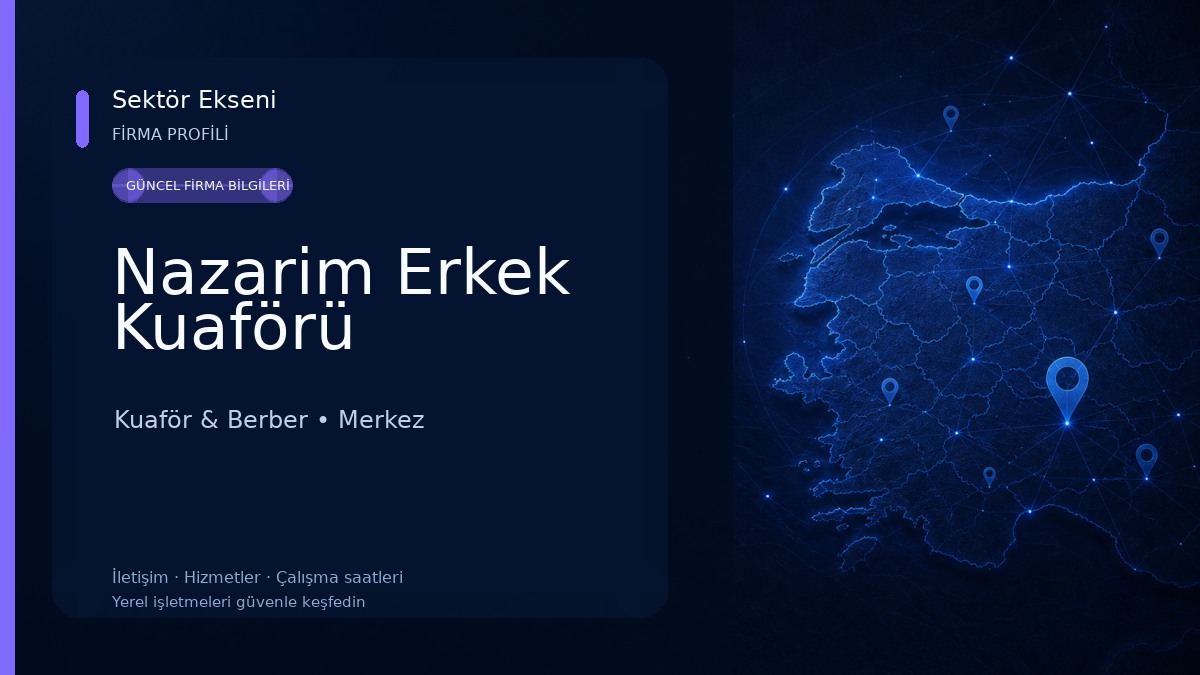 Nazarim Erkek Kuaförü