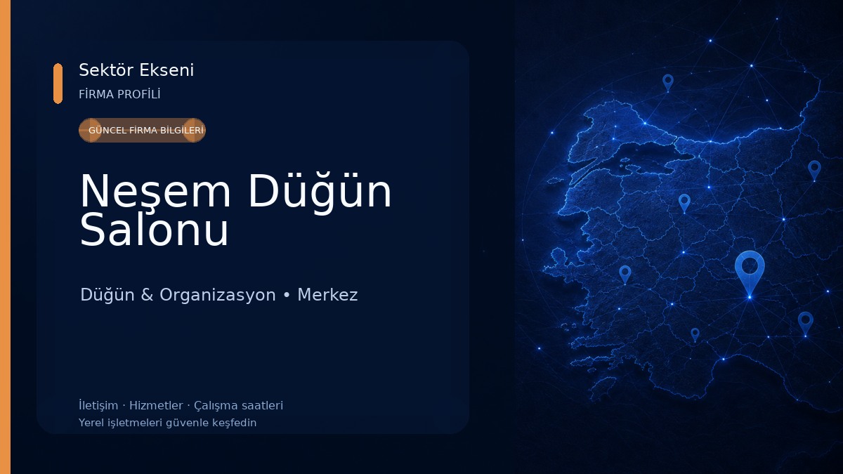 Neşem Düğün Salonu Düğün & Organizasyon
