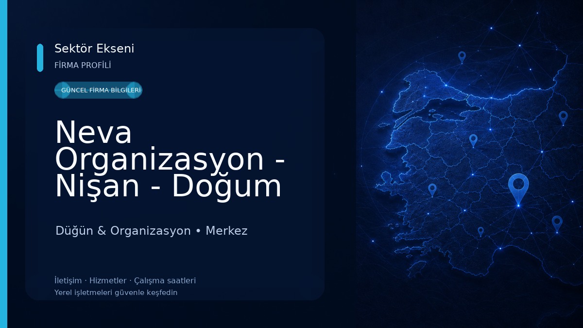 Neva Organizasyon - Nişan - Doğum Günü - Baby Shower Organizasyon | Niğde Düğün & Organizasyon