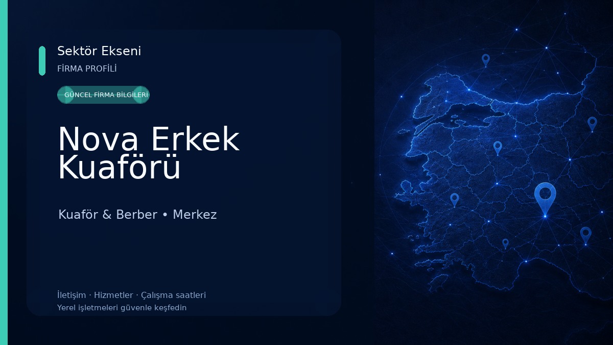 Nova Erkek Kuaförü