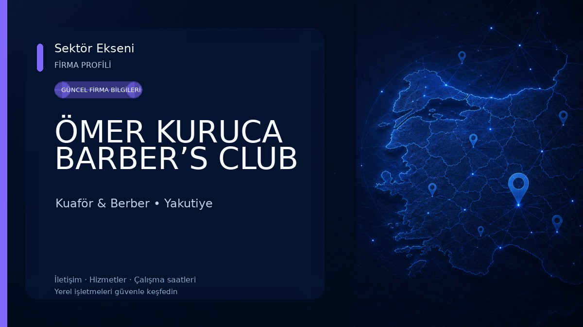 ÖMER KURUCA BARBER’S CLUB Kuaför & Berber