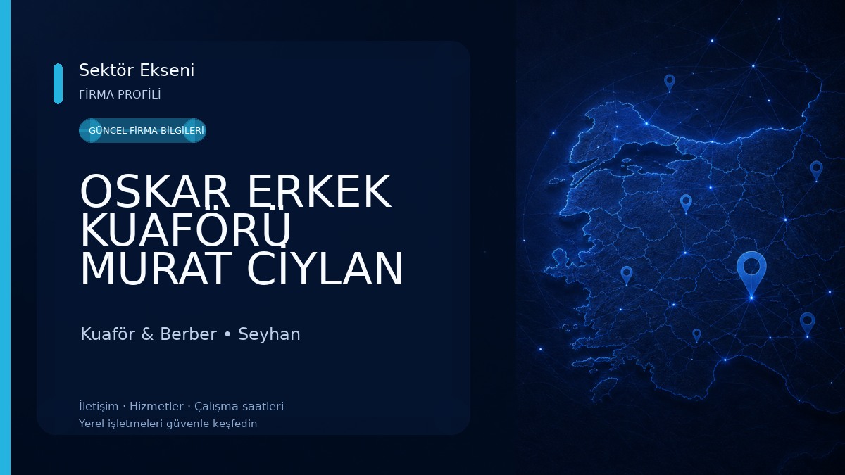OSKAR ERKEK KUAFÖRÜ MURAT CİYLAN 26 YILDIR HİZMETİNİZDE Kuaför & Berber