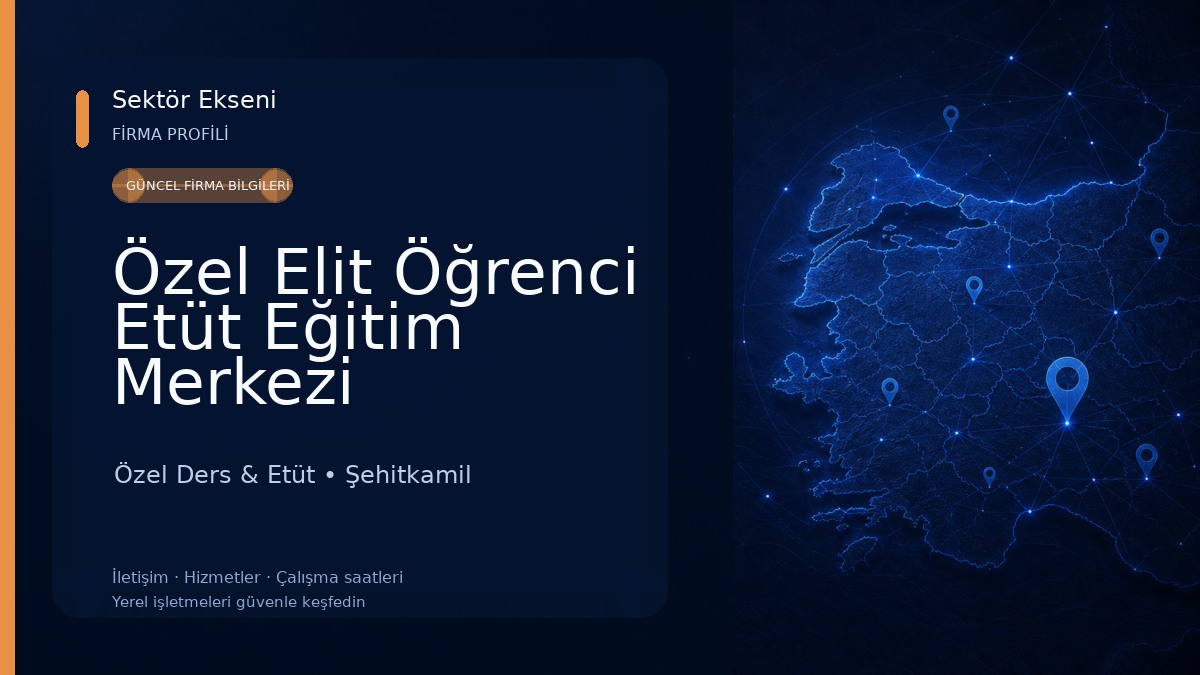 Özel Elit Öğrenci Etüt Eğitim Merkezi 