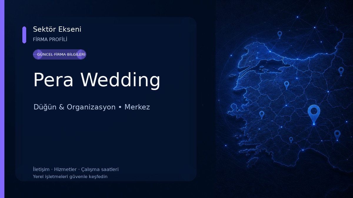 Pera Wedding 