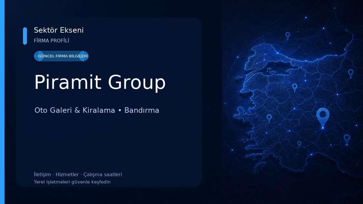 Piramit Group Oto Galeri & Kiralama