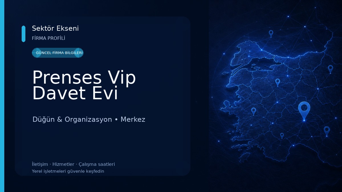 Prenses Vip Davet Evi 