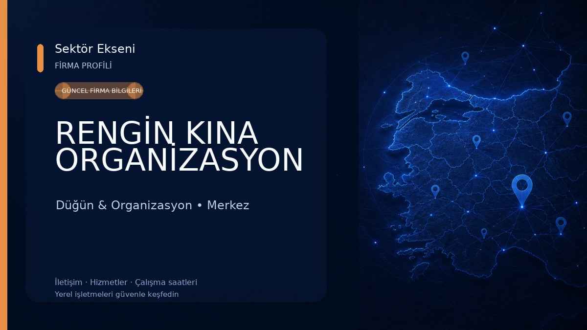 RENGİN KINA ORGANİZASYON 