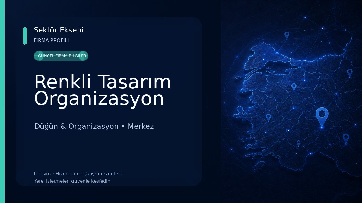 Renkli Tasarım Organizasyon 
