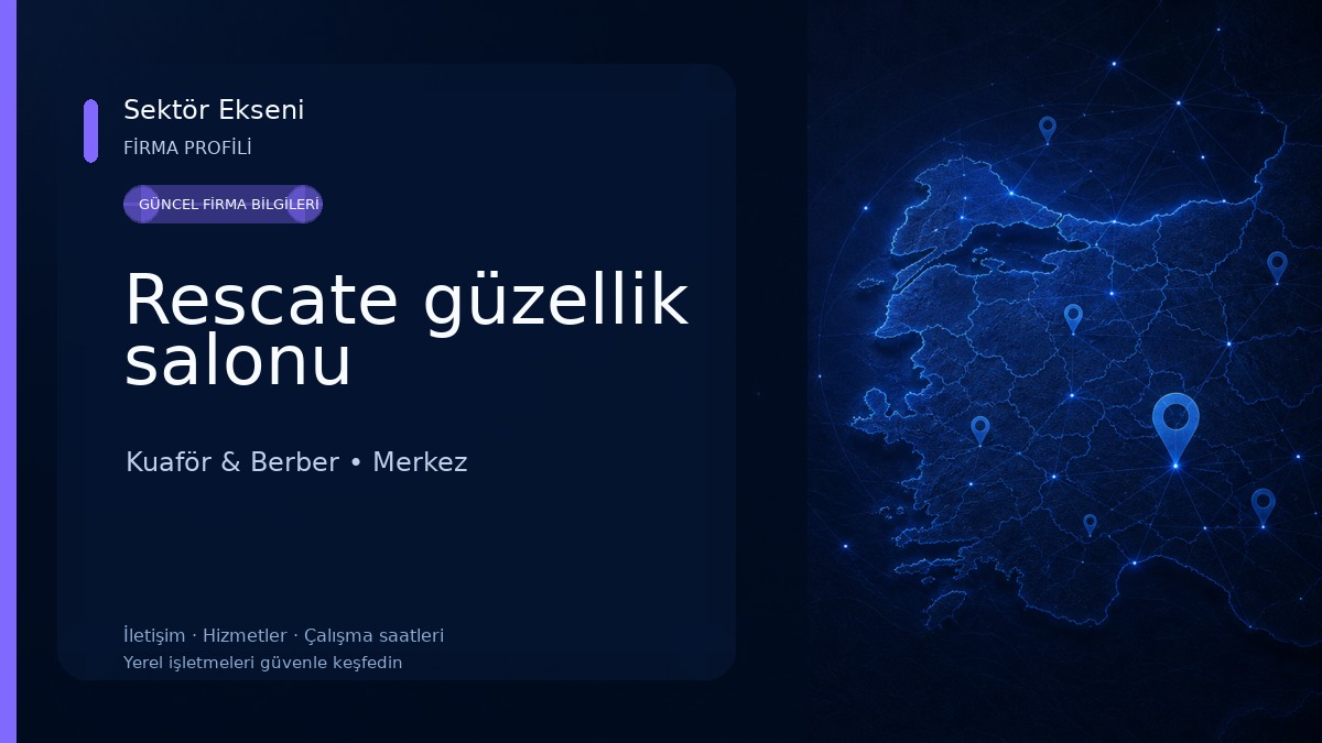Rescate güzellik salonu Kuaför & Berber