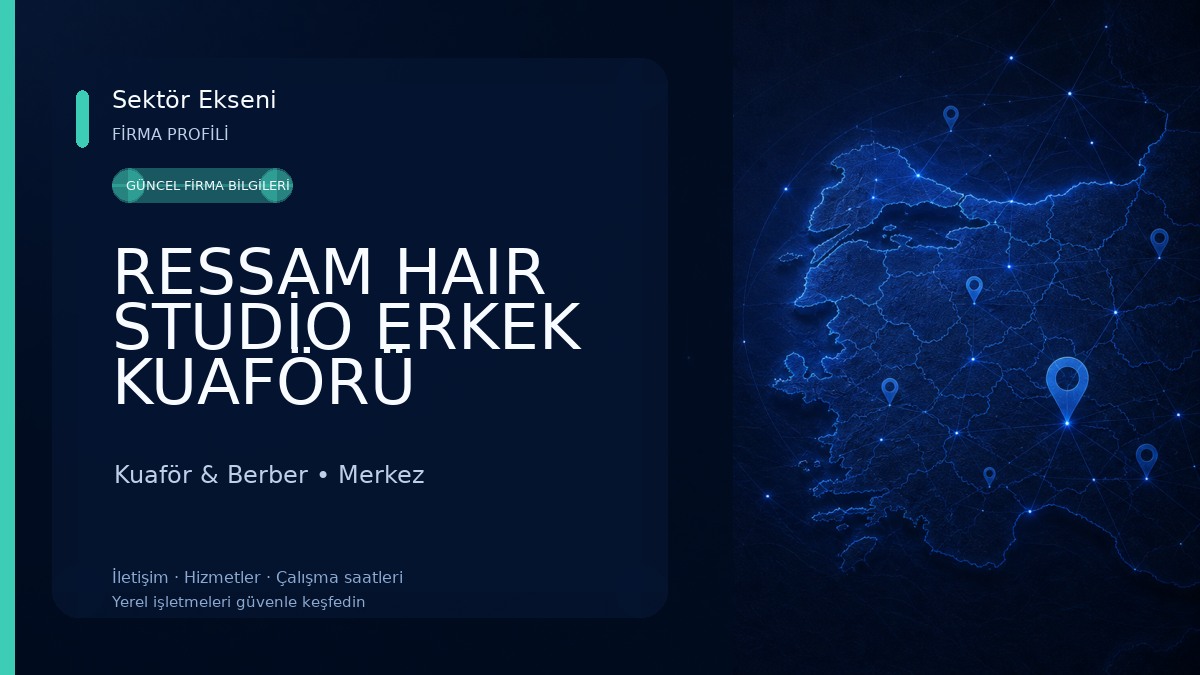 RESSAM HAIR STUDİO ERKEK KUAFÖRÜ