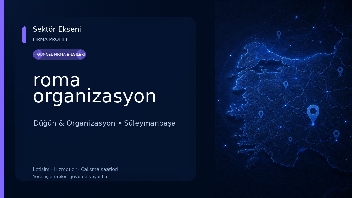 roma organizasyon Düğün & Organizasyon