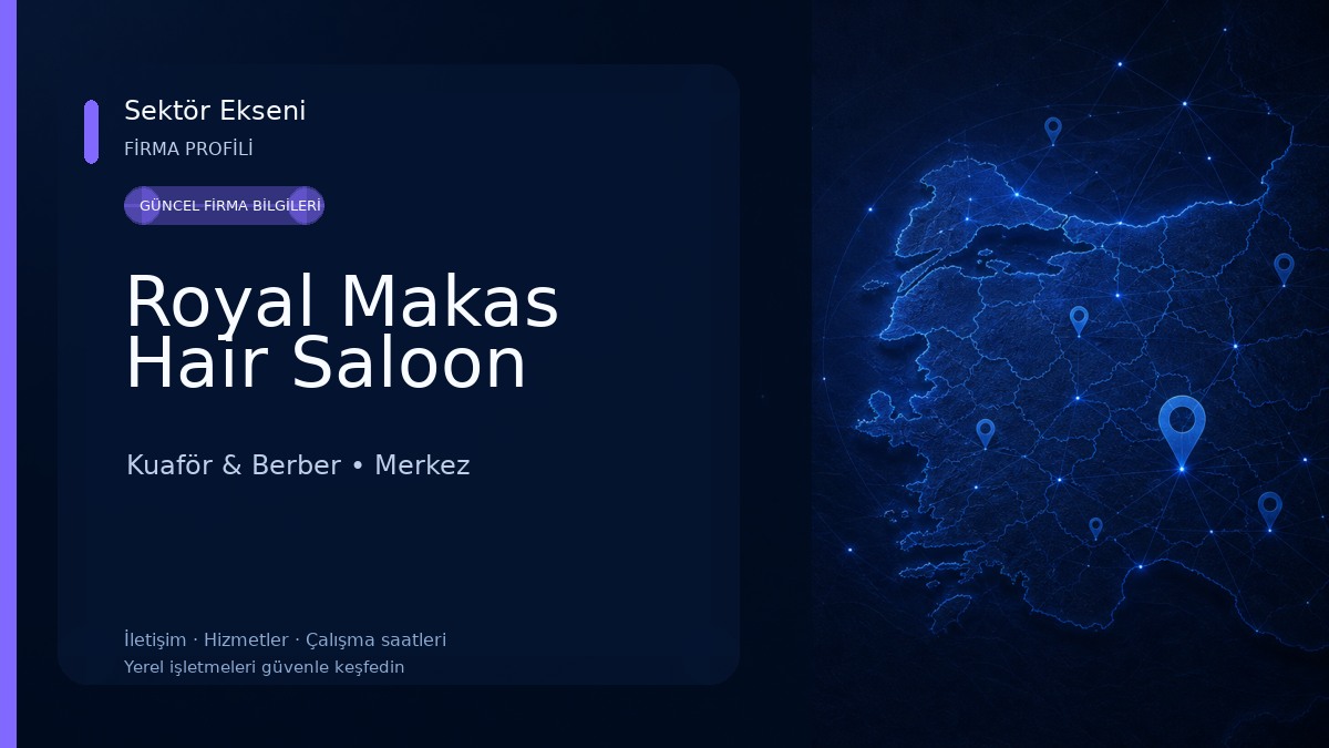 Royal Makas Hair Saloon Kuaför & Berber