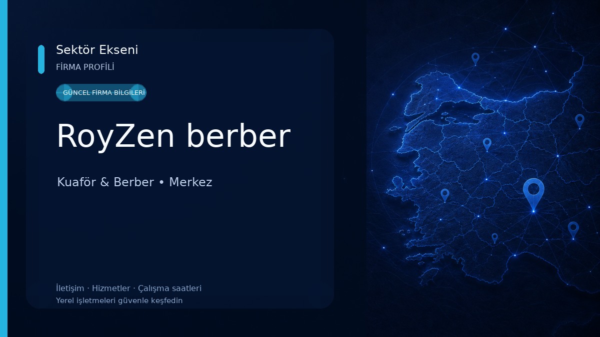RoyZen berber Kuaför & Berber