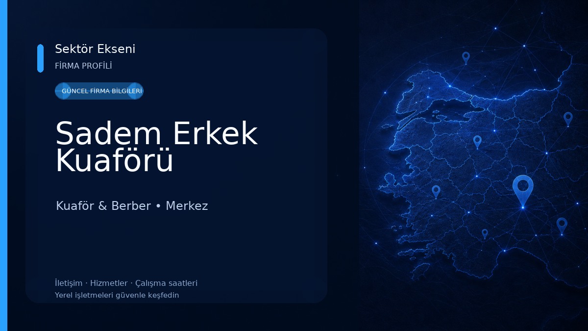Sadem Erkek Kuaförü 