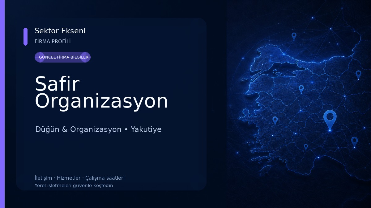 Safir Organizasyon Düğün & Organizasyon