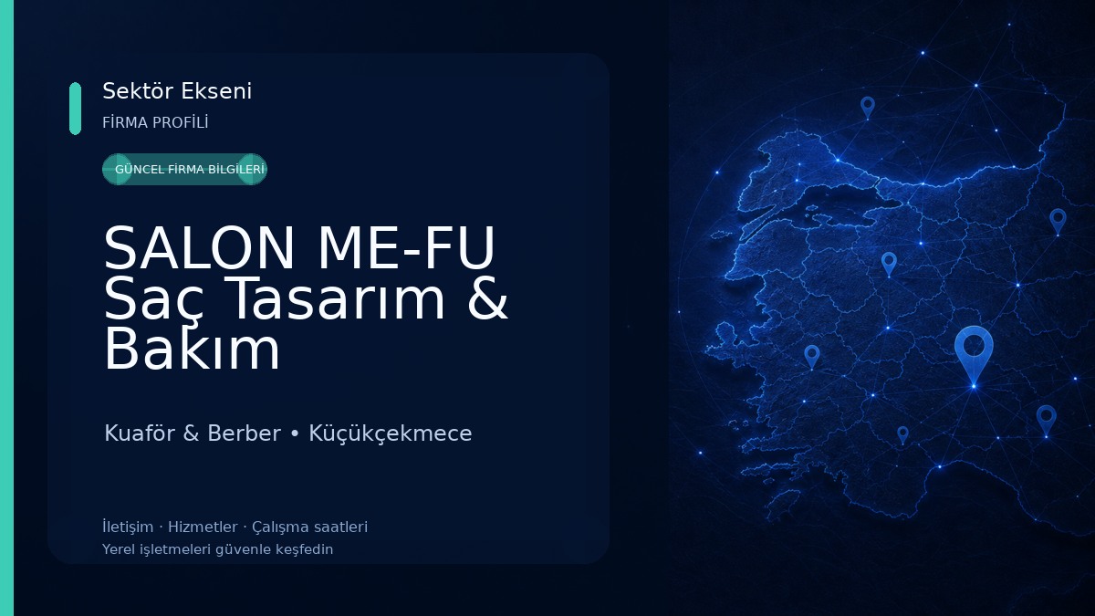 SALON ME-FU Saç Tasarım & Bakım Kuaför & Berber